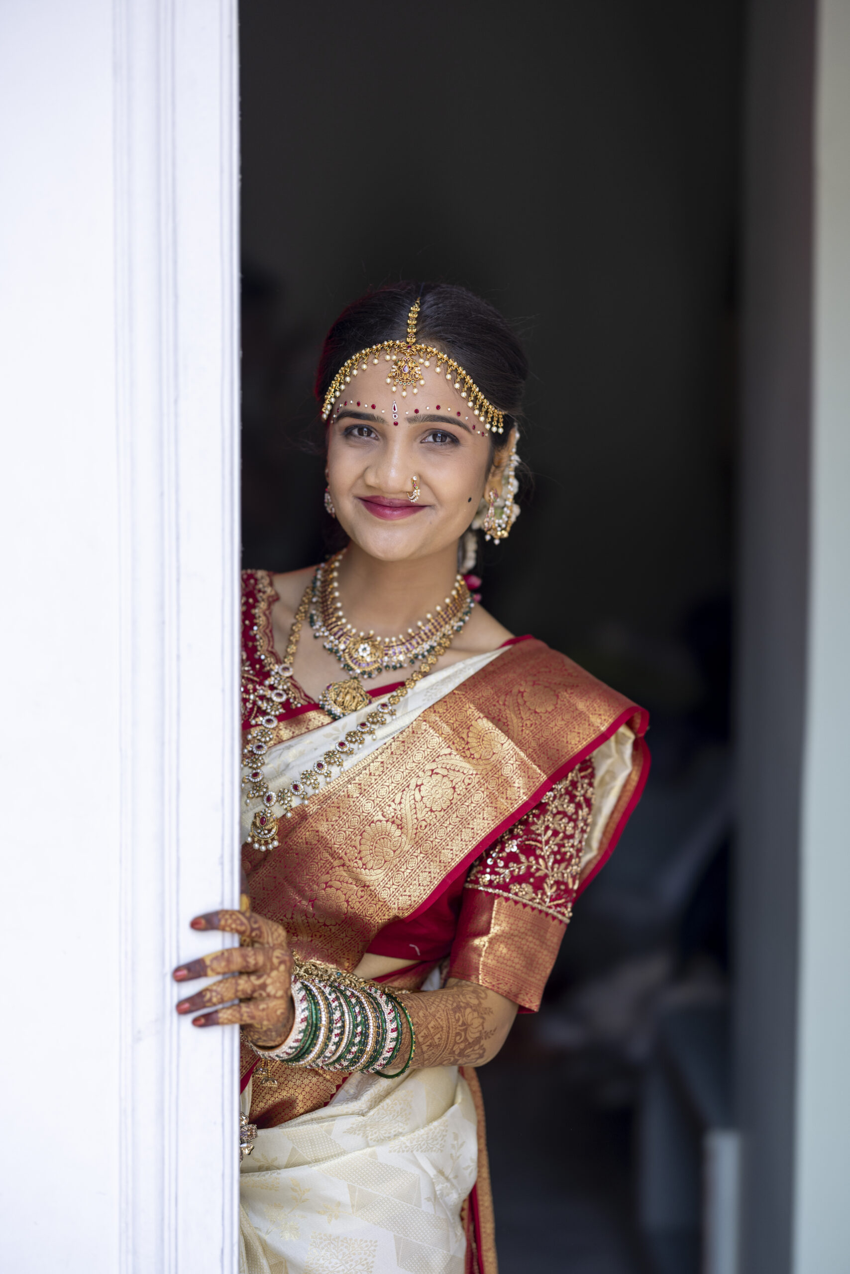 Classic reception makeup style